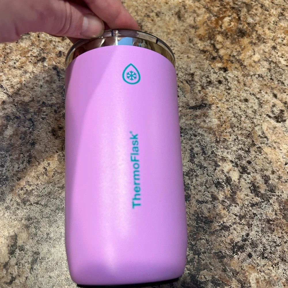 ThermoFlask Pink 16oz Tumbler - Picture 1 of 5